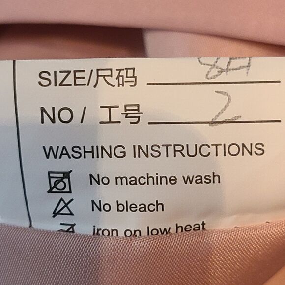 New Mother of the Bride (8) Dusty Rose Chiffon Long Long Sleeve Maxi Dress - Picture 9 of 9